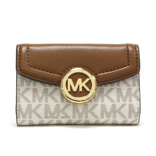 �ޥ����륳���� ���������� ��ǥ����� 6Ϣ�եå� MICHAEL KORS key case �����ͥ��㡼 �Х˥� 35S0GFTP5B VANILLA