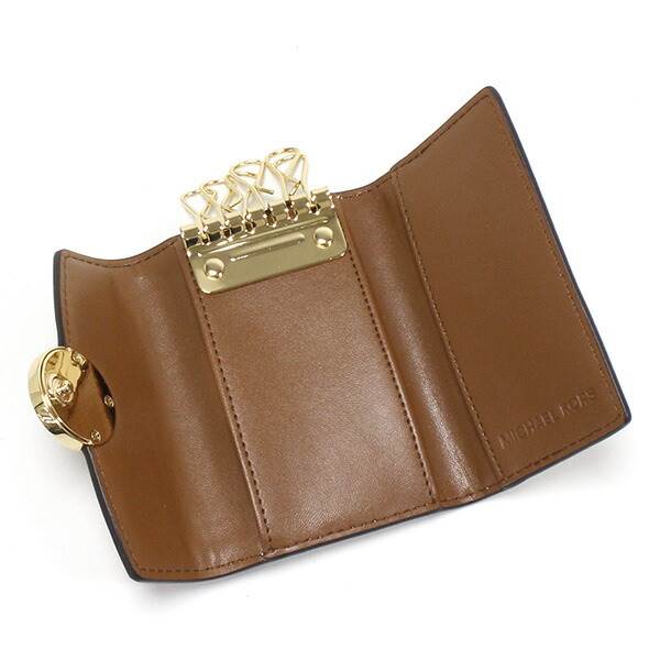 �ޥ����륳���� ���������� ��ǥ����� 6Ϣ�եå� MICHAEL KORS key case �����ͥ��㡼 �Х˥� 35S0GFTP5B VANILLA