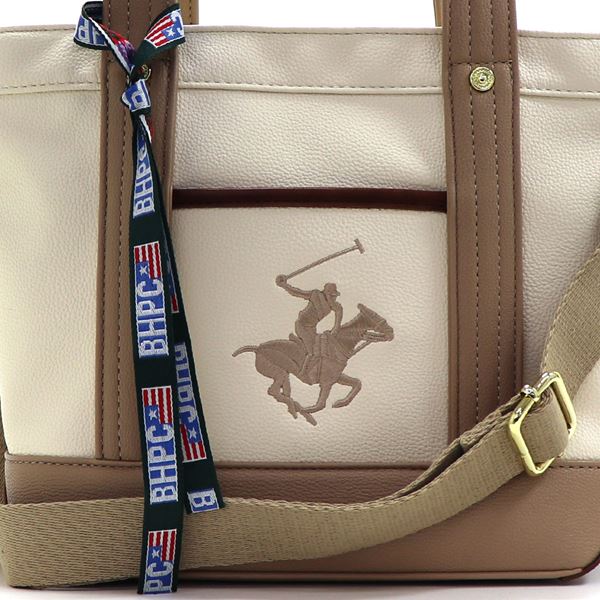 �ӥХ꡼�ҥ륺�ݥ������ ���������Хå� ��ǥ����� ������ BEVERLY HILLS POLO CLUB �ϥ�ɥХå� 2Way �ۥ磻�� BH2006N