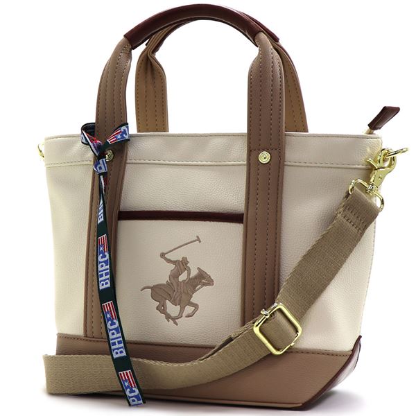 �ӥХ꡼�ҥ륺�ݥ������ ���������Хå� ��ǥ����� ������ BEVERLY HILLS POLO CLUB �ϥ�ɥХå� 2Way �ۥ磻�� BH2006N