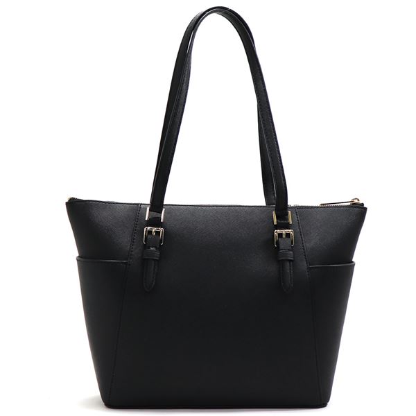 �ޥ����륳���� �ȡ��ȥХå� ��ǥ����� MICHAEL KORS �顼�� �ȥå� ���å� �ȡ��� ���㡼���å� �쥶�� �֥�å� 35T0GCFT7L BLACK