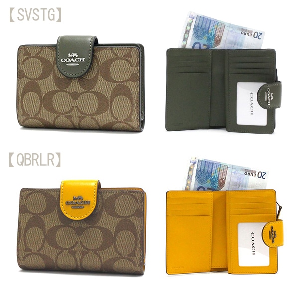 ������ ����ޤ���� ��ǥ����� COACH Wallet �饰���奢�꡼ �����ͥ��㡼 PVC �쥶�� �ߥǥ����� �����ʡ� ���å� ������å� C0082