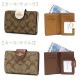 ������ ����ޤ���� ��ǥ����� COACH Wallet �饰���奢�꡼ �����ͥ��㡼 PVC �쥶�� �ߥǥ����� �����ʡ� ���å� ������å� C0082