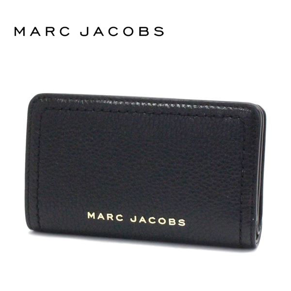 マークジェイコブス 二つ折り財布 MARC JACOBS ブラック S104L01SP21 001