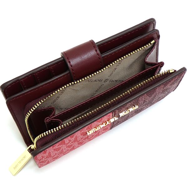 ޥ륳 ޤ ǥ MICHAEL KORS Wallet ͥ㡼 å֥åɥޥ 35F4GTVF6B  OXBLOODMLTI  եȥåԥ̵