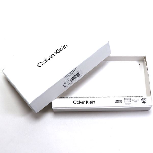 եȥåԥ̵ Х󥯥饤 Ĺ  Calvin Klein 饦ɥեʡ ߥɻߵǽդ CK ֥å 31CK190006 BLACK