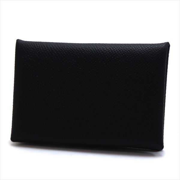 ᥹ ɥ ǥ  HERMES Card Case  Υ CALVI EPSON NOIR 