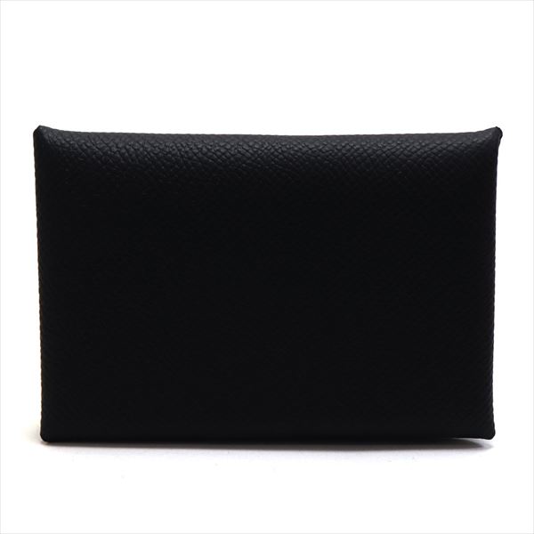 ᥹ ɥ ǥ  HERMES Card Case  Υ CALVI EPSON NOIR 