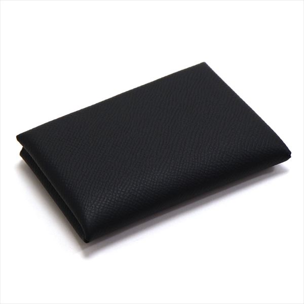 ᥹ ɥ ǥ  HERMES Card Case  Υ CALVI EPSON NOIR 