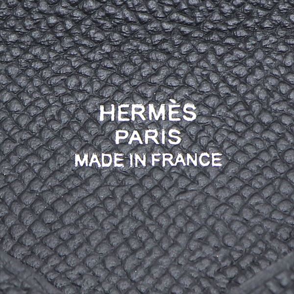 ᥹ ɥ ǥ  HERMES Card Case  Υ CALVI EPSON NOIR 