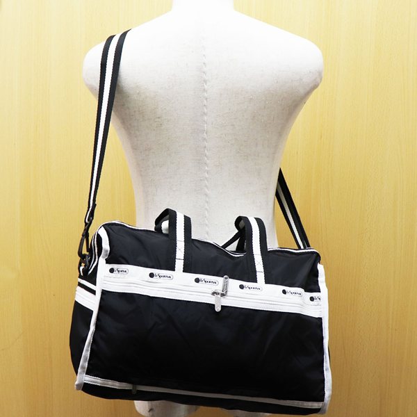 �쥹�ݡ��ȥ��å� ���������Хå� ��ǥ����� LeSportsac 2Way �ϥ�ɥХå� �֥�å� 4318 E849 