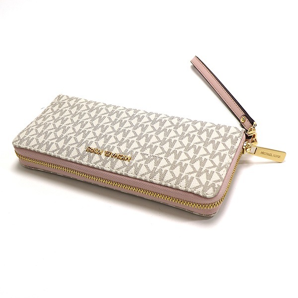 եȥåԥ̵ ޥ륳 Ĺ ǥ MICHAEL KORS Wallet 饦ɥեʡ ͥ㡼 ѥ֥åޥ 35F8GTVT3B POWDER