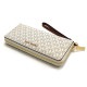 ���եȥ�åԥ�̵�� �ޥ����륳���� Ĺ���� ��ǥ����� MICHAEL KORS Wallet �饦��ɥե����ʡ� �����ͥ��㡼 �Х˥� 35F8GTVT3B VANIL