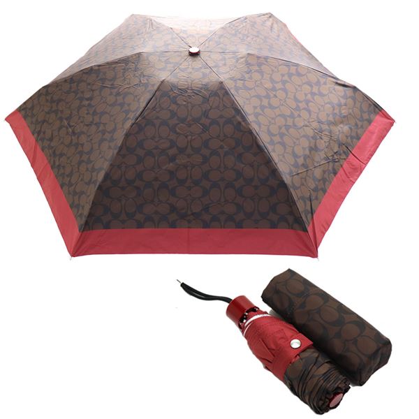 ���եȥ�åԥ�̵�� ������ �ޤ���߻� �������� ��ǥ����� COACH Folding umbrella ���� ���� UV���å�Ψ99% �������ʥåȡ�1941��å� C4322 RYV 