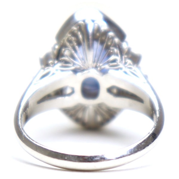 �ץ����900 ��� ���ե����� PT900 Ring Sapphire ���奨�꡼ jewelry ����� �桼���� Reuse