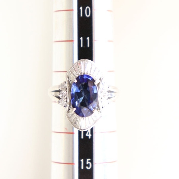 �ץ����900 ��� ���ե����� PT900 Ring Sapphire ���奨�꡼ jewelry ����� �桼���� Reuse