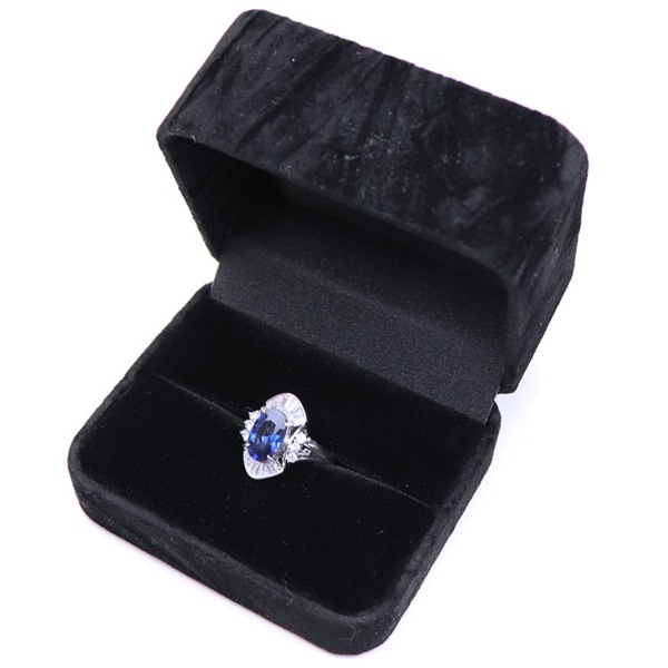 �ץ����900 ��� ���ե����� PT900 Ring Sapphire ���奨�꡼ jewelry ����� �桼���� Reuse