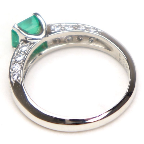 �ץ����900 ��� ������� PT900 Ring Emerald ���奨�꡼ jewelry ����� �桼���� Reuse