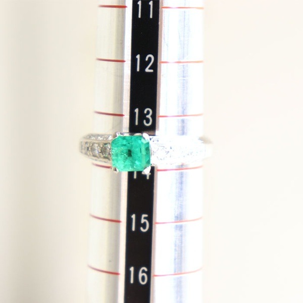 �ץ����900 ��� ������� PT900 Ring Emerald ���奨�꡼ jewelry ����� �桼���� Reuse