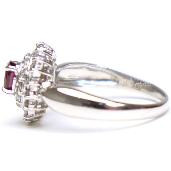 �ץ����900 ��� ��ӡ� PT900 Ring Ruby ���奨�꡼ jewelry ����� �桼���� Reuse