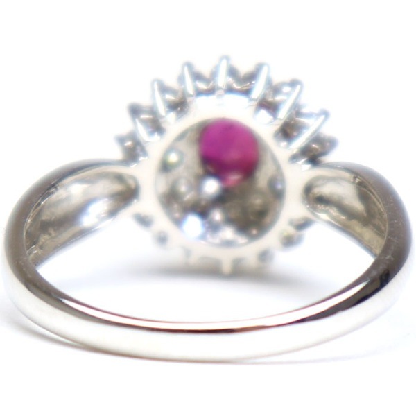 �ץ����900 ��� ��ӡ� PT900 Ring Ruby ���奨�꡼ jewelry ����� �桼���� Reuse
