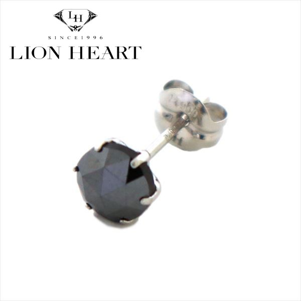 LION HEART ライオンハート ブラックダイア ピアス04E12PS/Ｌ 楽天市場】ライオンハート ピアス メンズ lion heartピアス