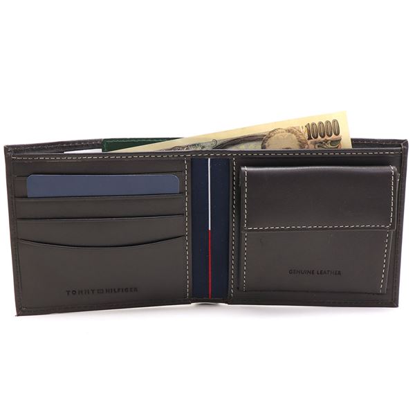 �ȥߡ��ҥ�ե����� ����ޤ���� ��� TOMMY HILFIGER Wallet ���������դ� �֥饦�� 31TL25X005 200  ���եȥ�åԥ�̵��
