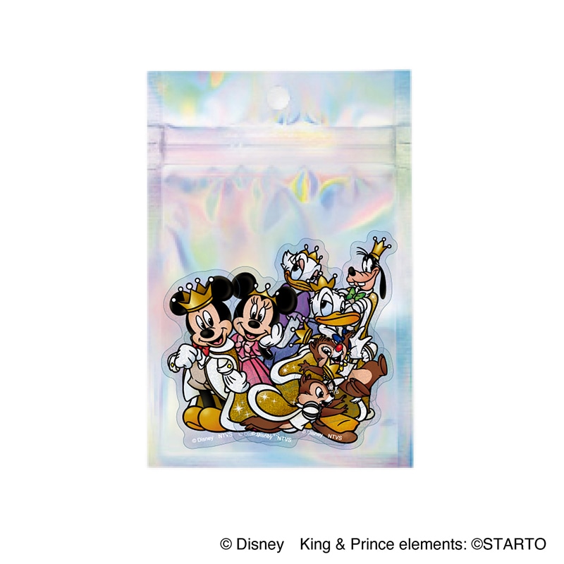 ディズニー一番くじ　ラストワン賞　ダイカットステッカーセット Mickey & Friends x King＆Prince ダイカットステッカーセット | 商品