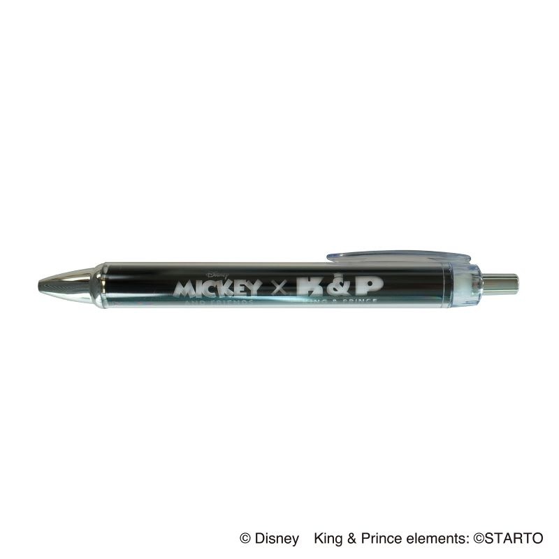 Mickey & Friends x King＆Prince ＜ロゴ＞ボールペン ブラック