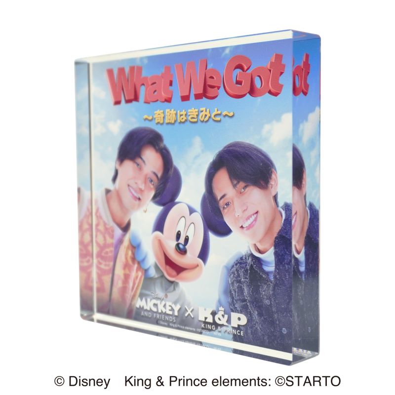 受注】Mickey & Friends x King＆Prince ＜WWG＞アクリル
