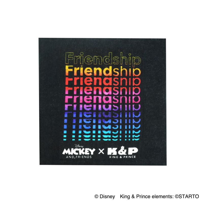 Mickey & Friends x King＆Prince ＜Friendshipレコードジャケット＞ミニタオル