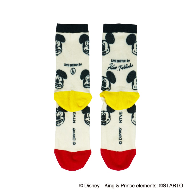 Mickey & Friends x King＆Prince ソックス＜ライブスケッチ＞ | 商品