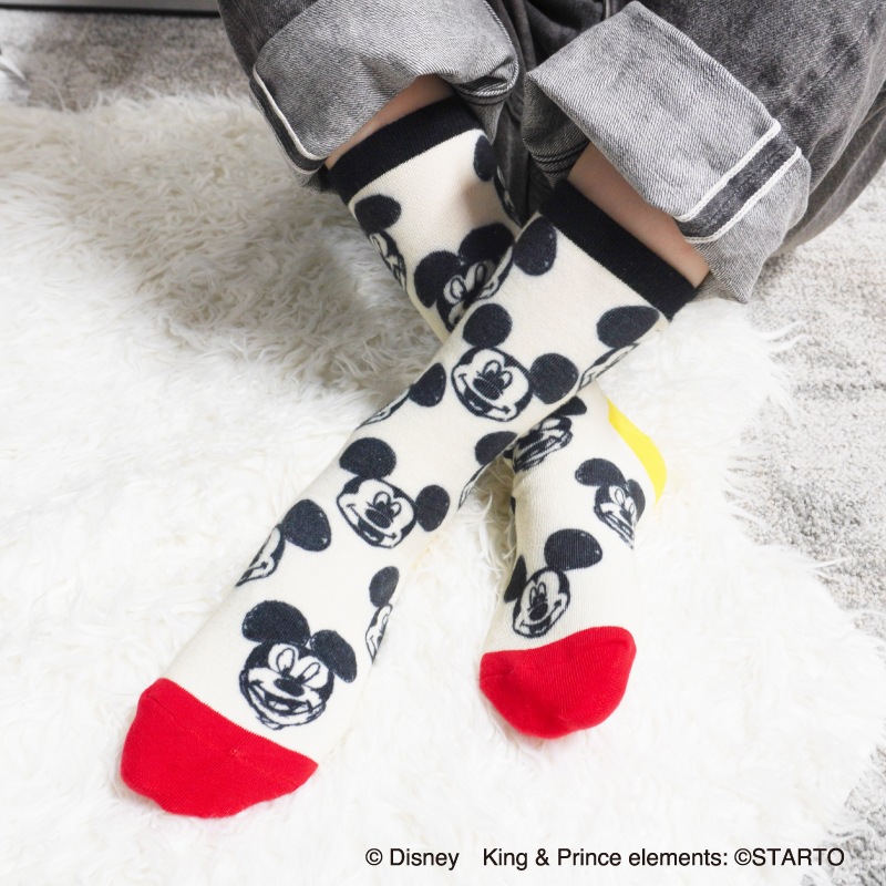 Mickey & Friends x King＆Prince ソックス＜ライブスケッチ＞ | 商品