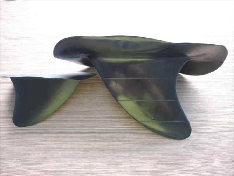 SUP一体成型のフィン 20㎝の最大サイズ | BEE ゴムボート用品