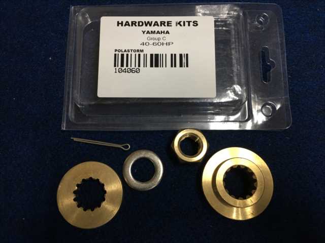 YAMAHA 150-300HP ナット | 船外機プロペラ ,プロペラ取付キット