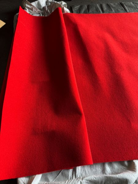 REDカラー/送料込み/薄手4mm RED マリンカーペット/2m×1mから
