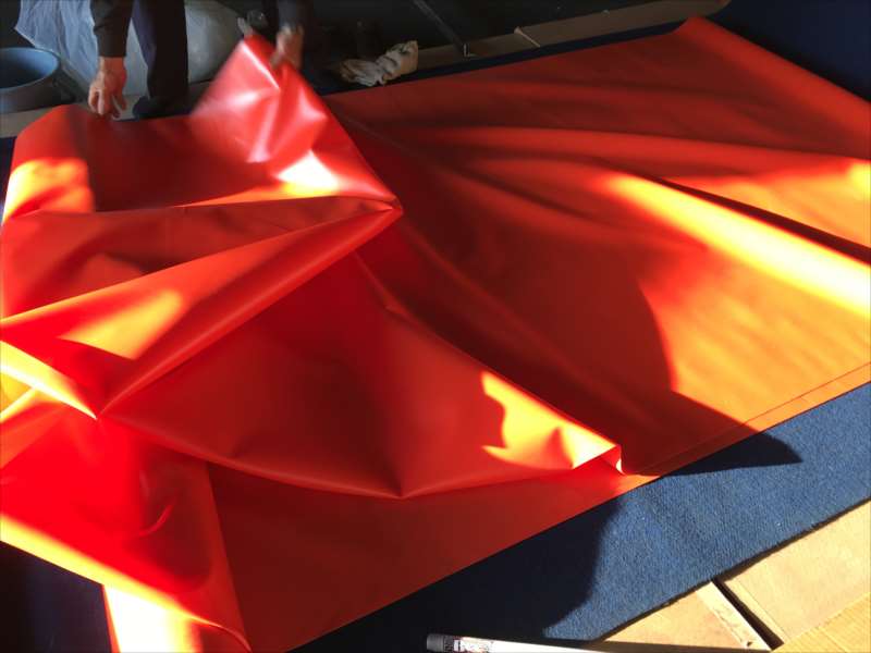 PVC �ܡ�������/0.9�и�/˭�٤ʥ��顼�ȥ����� 150/50cm���