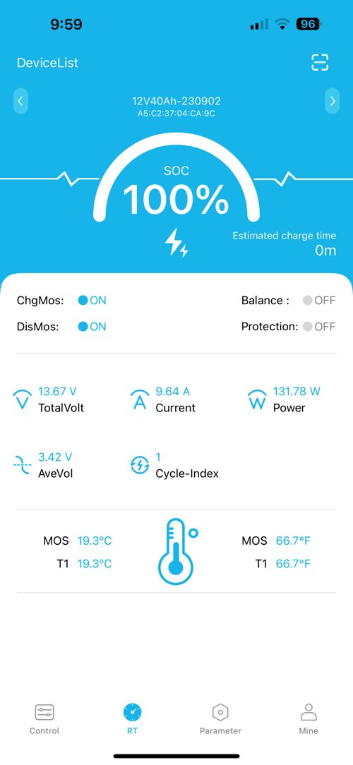 ENERBee ��12V-40Ah�䥹�ޡ��ȥ��ץ���¡��IP67 �ɿ���͡�3ǯ�ݾڡ��������Хåƥ꡼12V��ǥ�