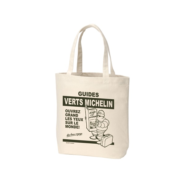 �ߥ������MICHELIN�˥ȡ��ȥХå��ʥ����Хå��˥��꡼�󥬥��ɡ�Totebag/Green-guide��