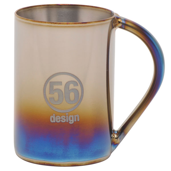 56design x SPIRA（スピーラ）中空二重チタンマグカップ｜モーター