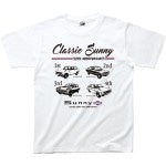 日産カスタムアパレルプロジェクト 半袖Tシャツ Classic Sunny 50th ベーシックT|サブカテゴリから選ぶ|[アパレル]日産アパレルプロジェクト