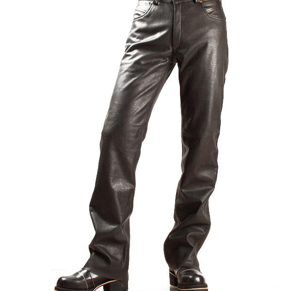�ǥ��ʡ�����å���쥶���ѥ��/DEGNER MESH LEATHER PANTS  DP-20P