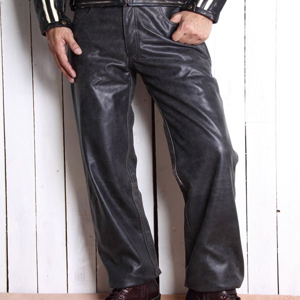 【新品未使用】デグナー レザーパンツ Lサイズ DP-25 デグナー レザーパンツ/DEGNERLEATHER PANTS DP-25｜モーター
