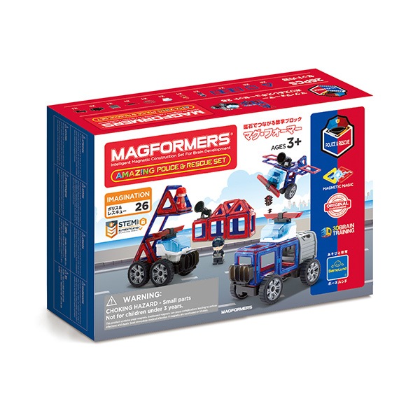 �ܡ��ͥ��� �ޥ����ե����ޡ� �ݥꥹ���쥹���塼���å� 26�ԡ��� (BorneLund MAGFORMERS MF717001)