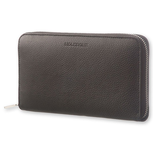 ��쥹���� �쥶�� ��͡��� ���åץ�����å� (Moleskine Leather Lineage Zip Wallet)