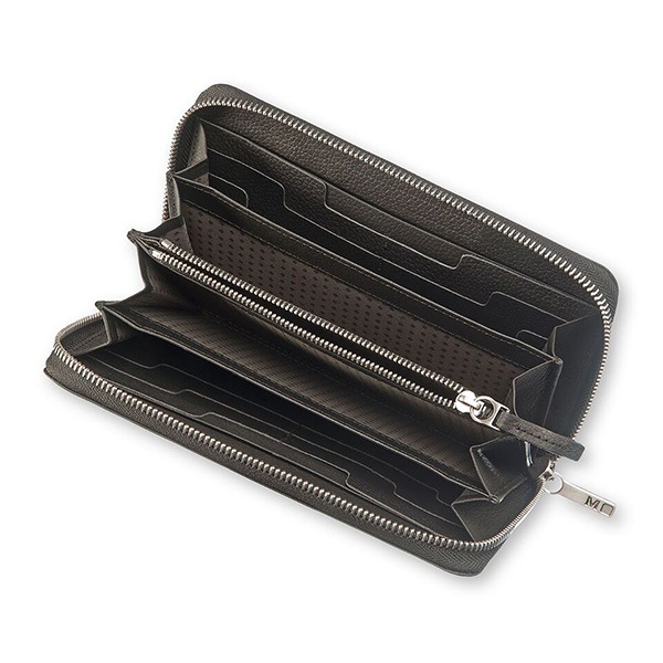 ��쥹���� �쥶�� ��͡��� ���åץ�����å� (Moleskine Leather Lineage Zip Wallet)