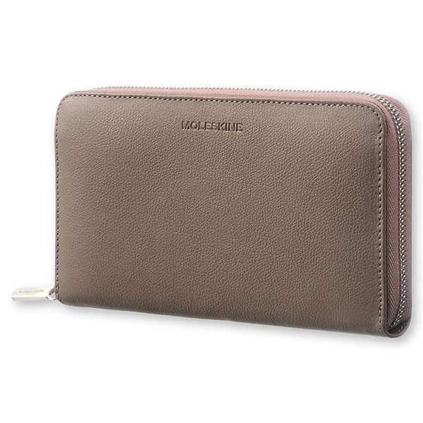 ��쥹���� �쥶�� ��͡��� ���åץ�����å� (Moleskine Leather Lineage Zip Wallet)