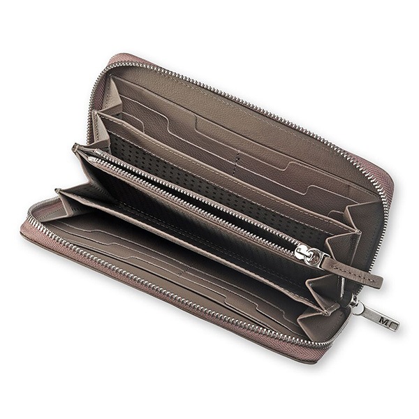��쥹���� �쥶�� ��͡��� ���åץ�����å� (Moleskine Leather Lineage Zip Wallet)