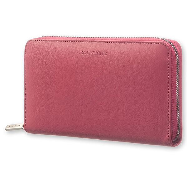 ��쥹���� �쥶�� ��͡��� ���åץ�����å� (Moleskine Leather Lineage Zip Wallet)