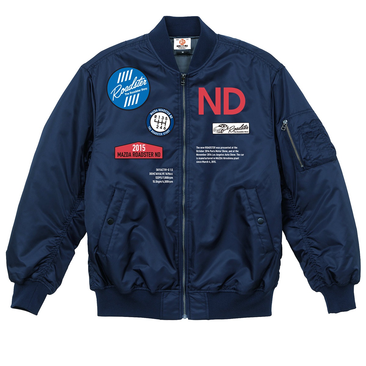 The Roadster Story #4 AW ND Graphics/�����ɥ��������ȡ��꡼ #4 AW ND����ե��å�������åڥ󥹥����� ��MA-1���㥱�åȡ�����)